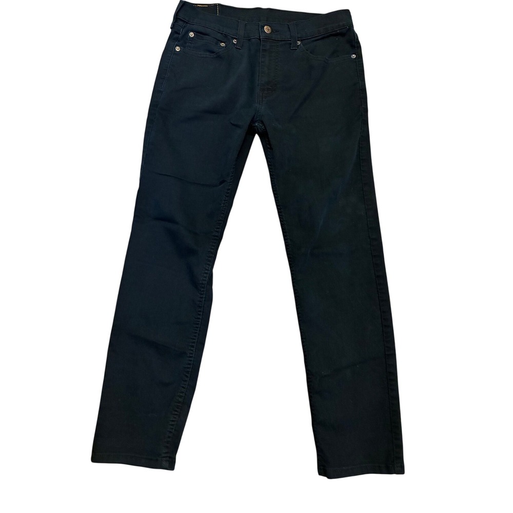 Levis 511 Womens Stovepipe Slim Leg Jeans Black Denim W31 L30